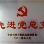 北方石油黨總支被開發(fā)區(qū)企業(yè)黨委評為“先進黨總支”